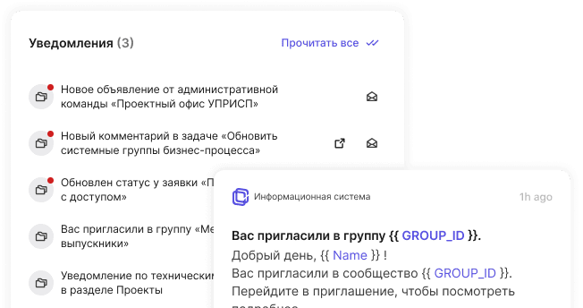 Централизованная коммуникация