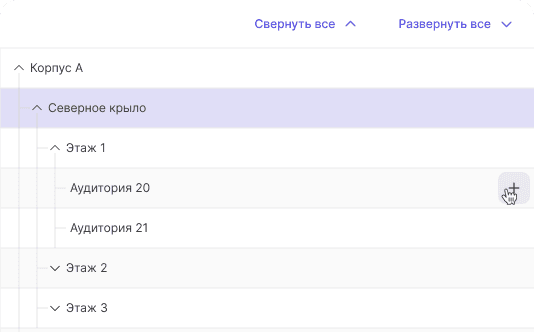 Карта объектов и ответственных